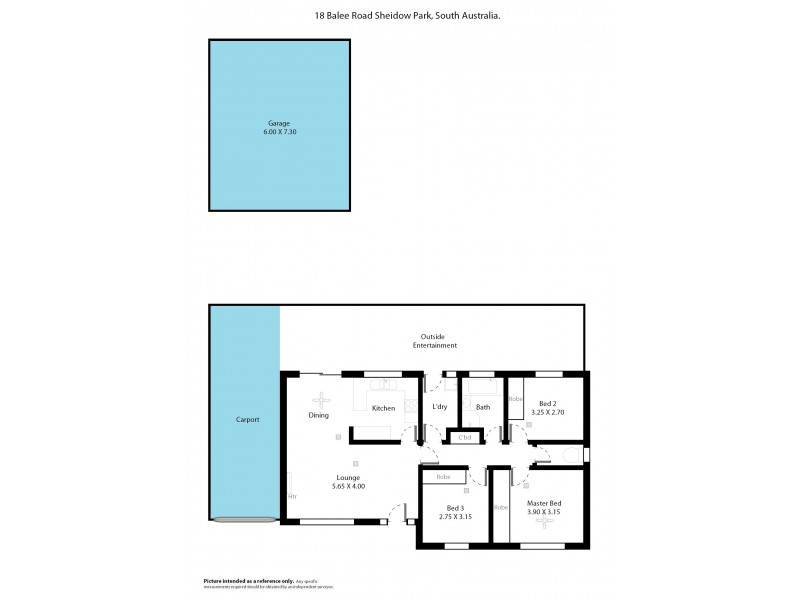 18 Balee Avenue, Sheidow Park SA 5158 Floorplan