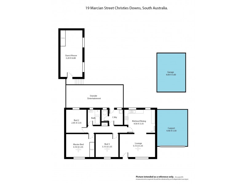 19 Marcian Street, Christie Downs SA 5164 Floorplan