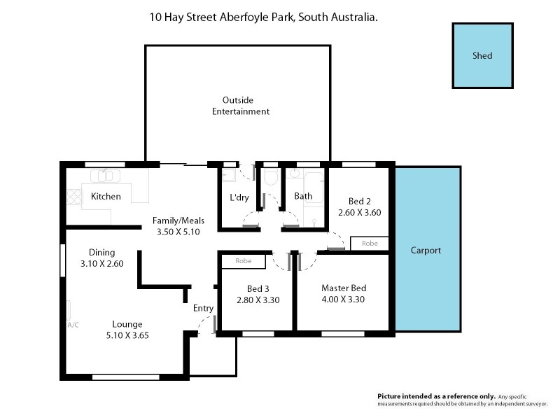 10 Hay Street, Aberfoyle Park SA 5159 Floorplan