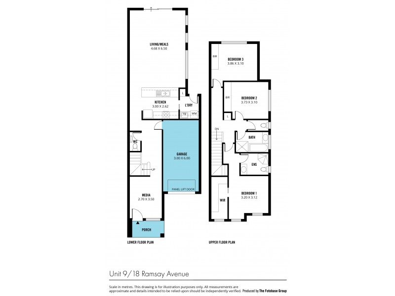 4A, 4B and 4C Kurrajong Place, Seacombe Gardens SA 5047 Floorplan