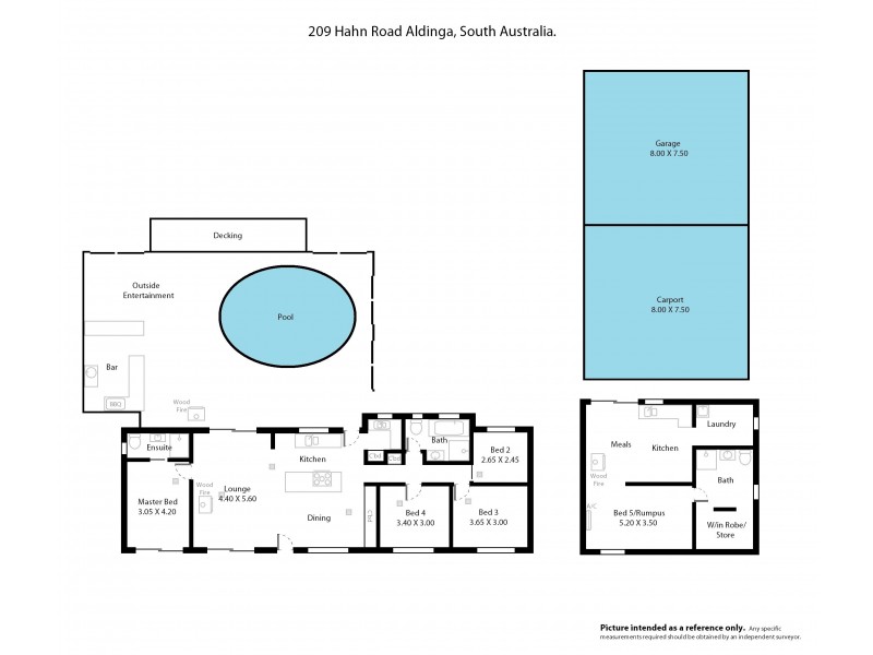 209 Hahn Road, Aldinga SA 5173 Floorplan