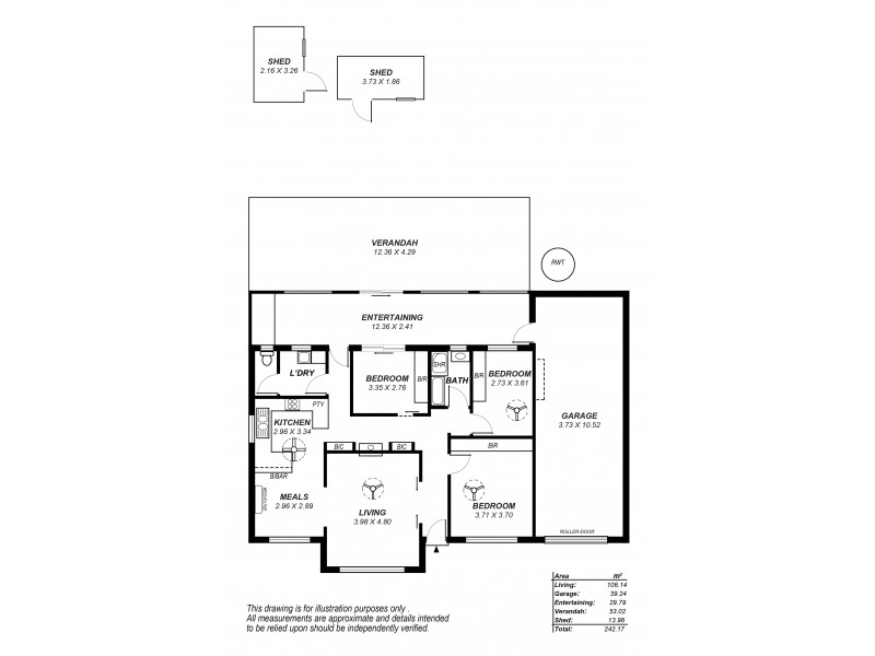 33 Graham Avenue, Hackham SA 5163 Floorplan