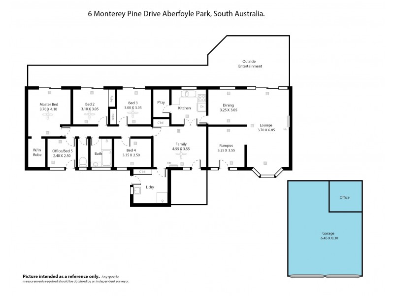 6 Monterey Pine Drive, Aberfoyle Park SA 5159 Floorplan