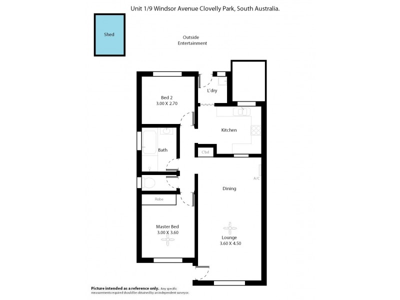 1-9 Windsor Avenue, Clovelly Park SA 5042 Floorplan