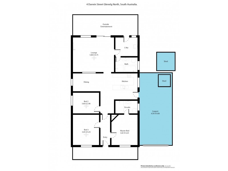 4 Darwin Street, Glenelg North SA 5045 Floorplan