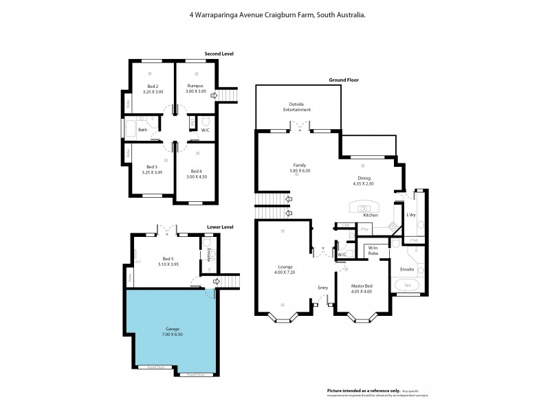 4 Warriparinga Avenue, Craigburn Farm SA 5051 Floorplan