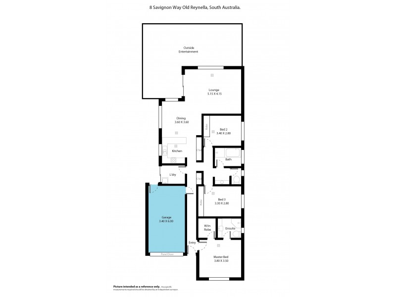 8 Sauvignon Way, Old Reynella SA 5161 Floorplan