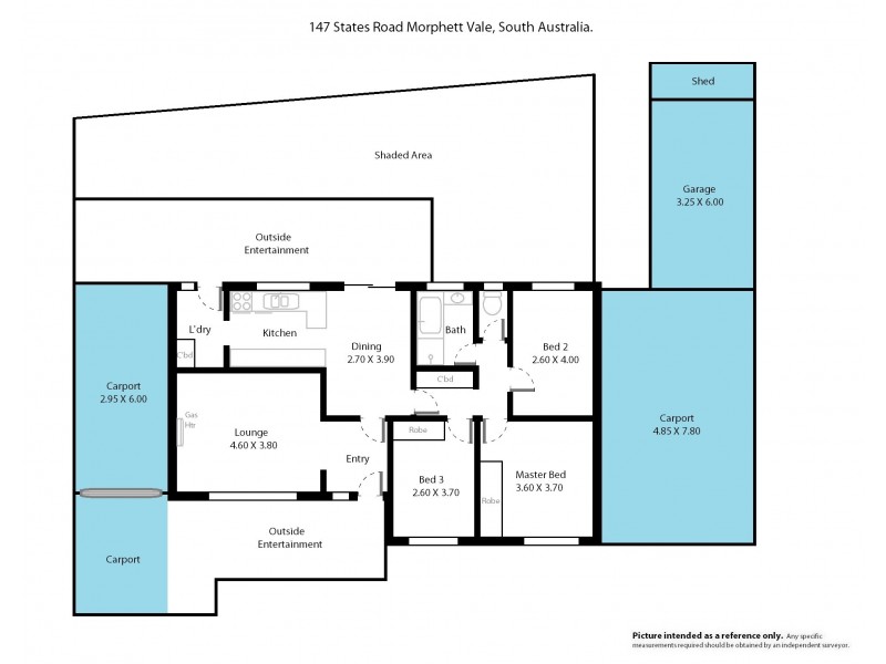 147 States Road, Morphett Vale SA 5162 Floorplan