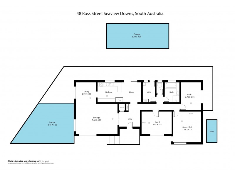 48 Ross Street, Seaview Downs SA 5049 Floorplan