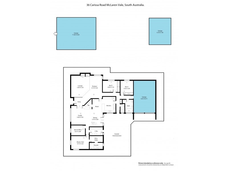 36 Carissa Road, Mclaren Vale SA 5171 Floorplan