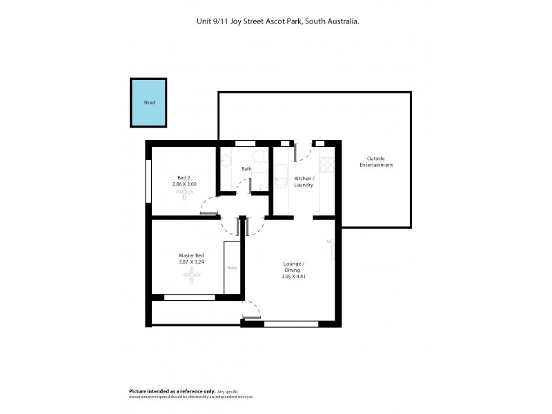9-11 Joy Street, Ascot Park SA 5043 Floorplan