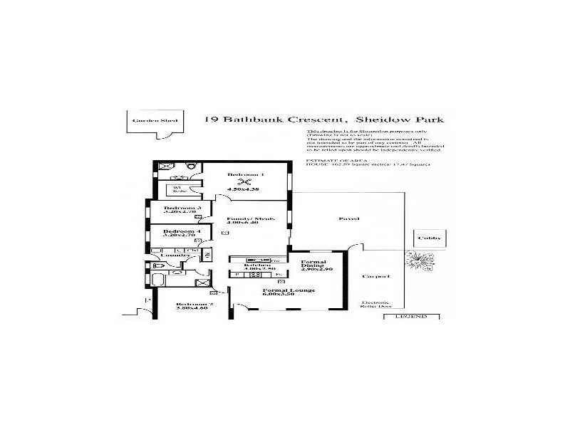 19 Bathbank Crescent, Sheidow Park SA 5158 Floorplan