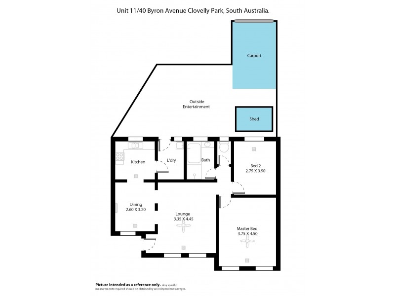 11/40 Byron Avenue, Clovelly Park SA 5042 Floorplan