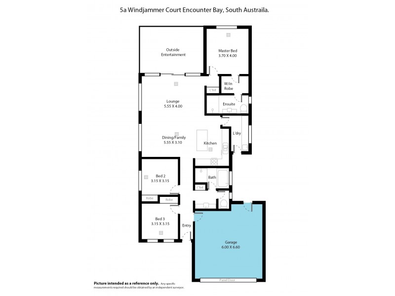5A Windjammer Court, Encounter Bay SA 5211 Floorplan