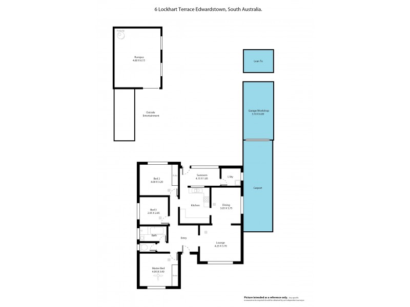 6 Lockhart Terrace, Edwardstown SA 5039 Floorplan
