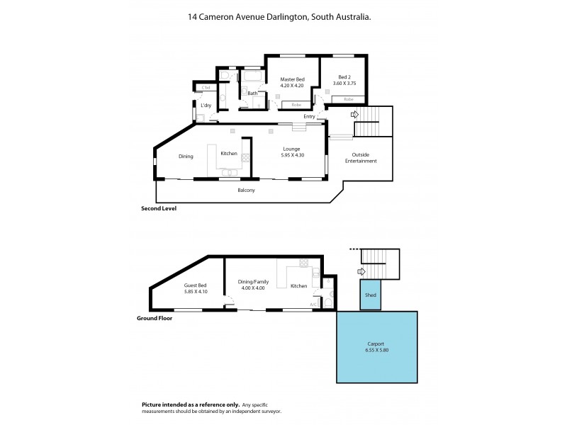 14 Cameron Avenue, Darlington SA 5047 Floorplan