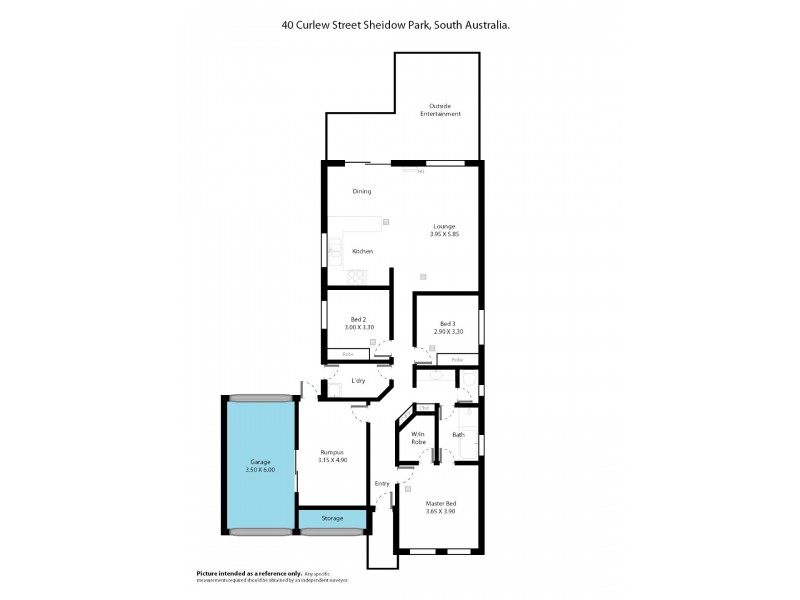 40 Curlew Street, Sheidow Park SA 5158 Floorplan