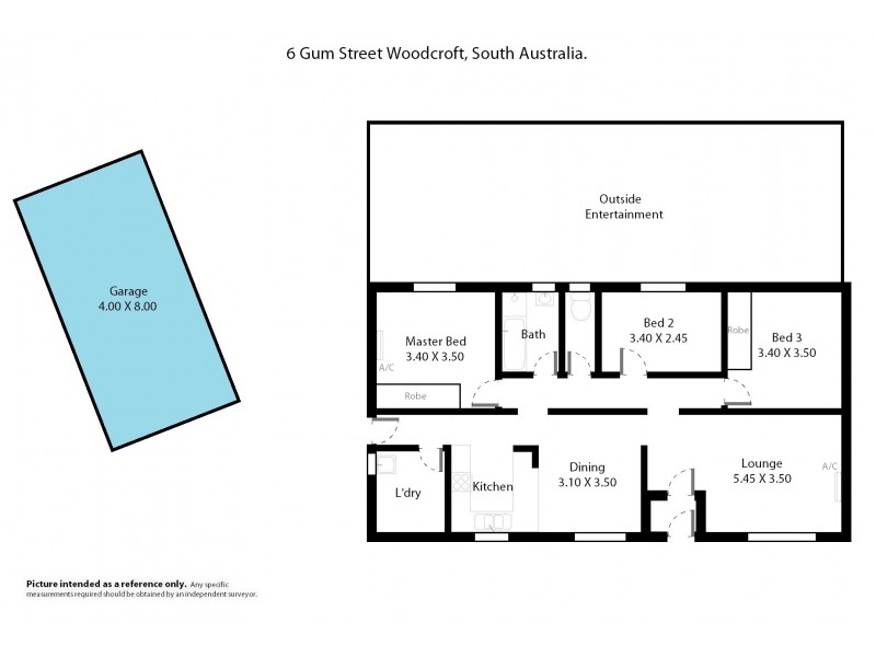 6 Gum Court, Morphett Vale SA 5162 Floorplan