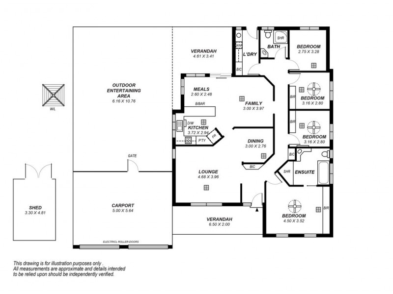 1 Cutlass Walk, Seaford Rise SA 5169 Floorplan