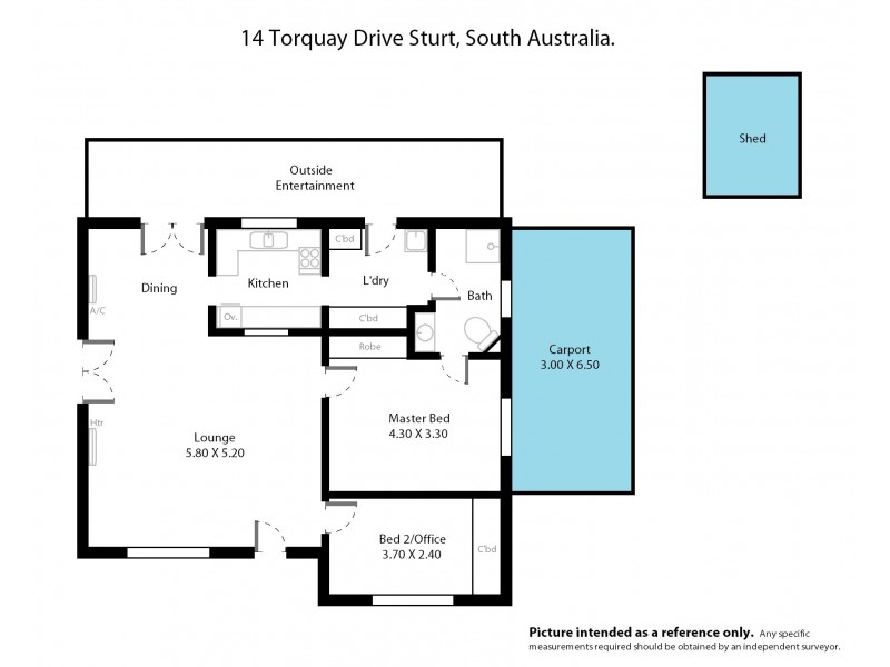 14 Torquay Road, Sturt SA 5047 Floorplan