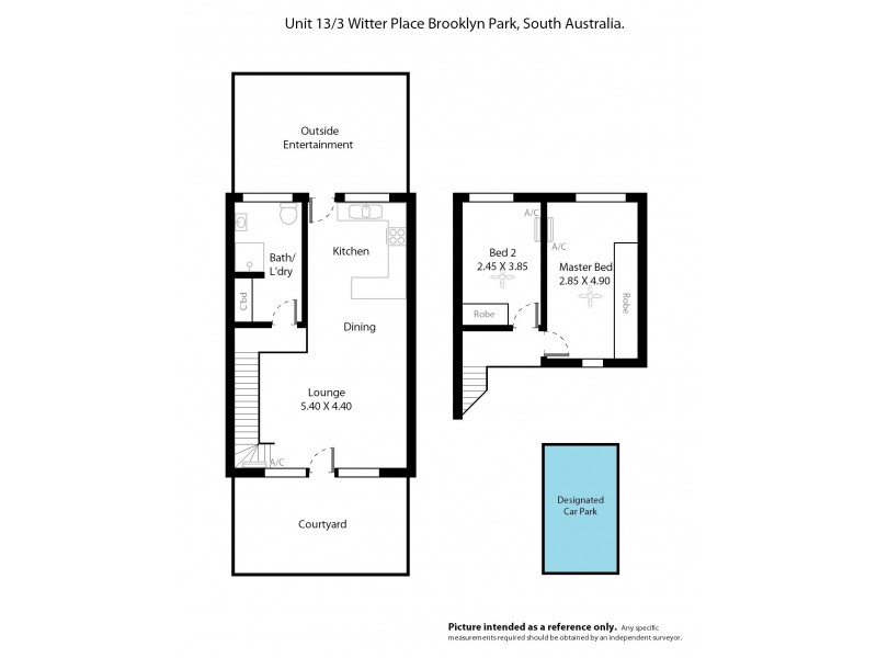 13-3 Witter Place, Brooklyn Park SA 5032 Floorplan