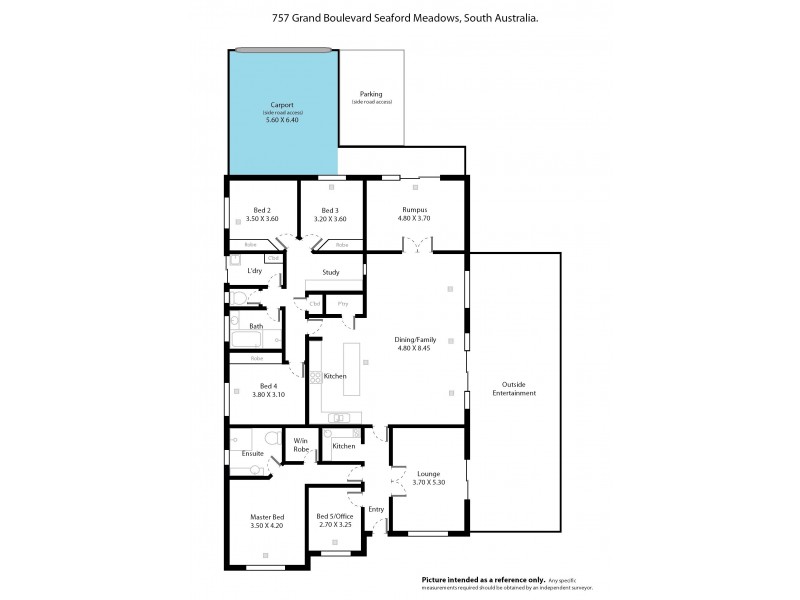 757 Grand Blvd, Seaford Meadows SA 5169 Floorplan