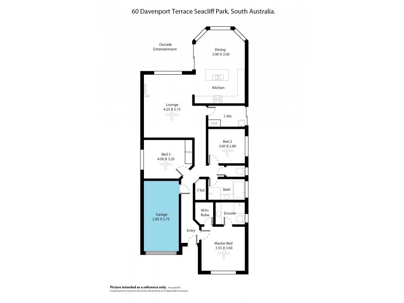 60 Davenport Terrace, Seacliff Park SA 5049 Floorplan