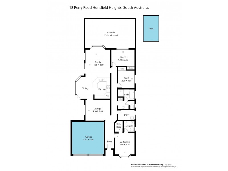 18 Perry Road, Huntfield Heights SA 5163 Floorplan