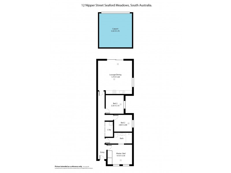 12 Nipper Street, Seaford Meadows SA 5169 Floorplan
