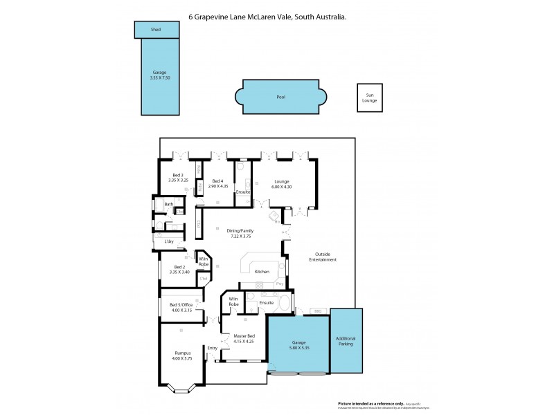 6 Grapevine Lane, Mclaren Vale SA 5171 Floorplan