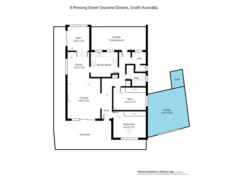6 Penong Street, Seaview Downs SA 5049 Floorplan
