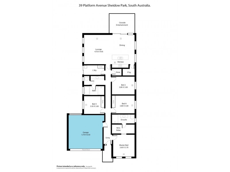 39 Platform Avenue, Sheidow Park SA 5158 Floorplan