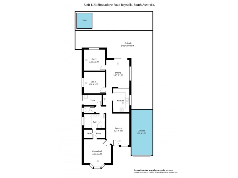 1-23 Bimbadene Road, Reynella SA 5161 Floorplan