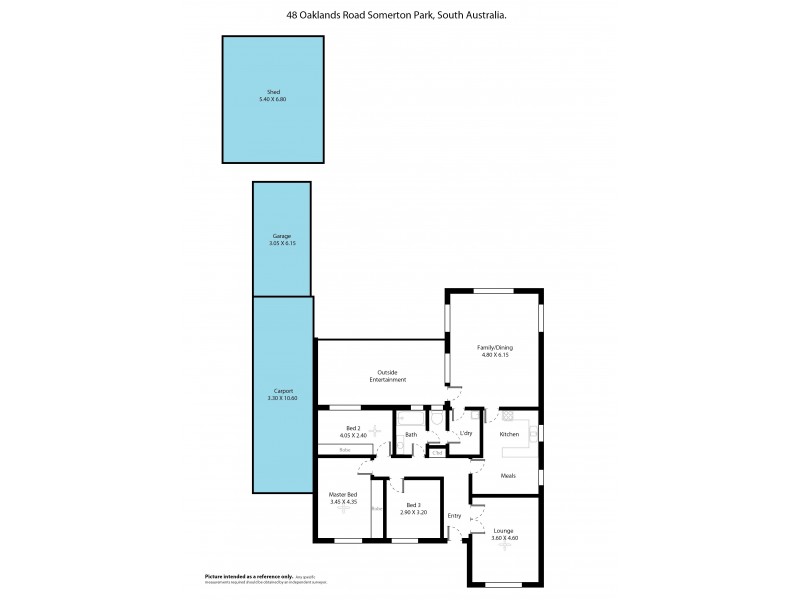 48 Oaklands Rd, Somerton Park SA 5044 Floorplan