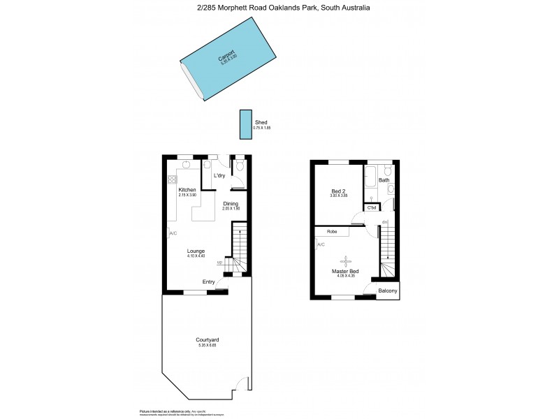 2/285 Morphett Road, Oaklands Park SA 5046 Floorplan