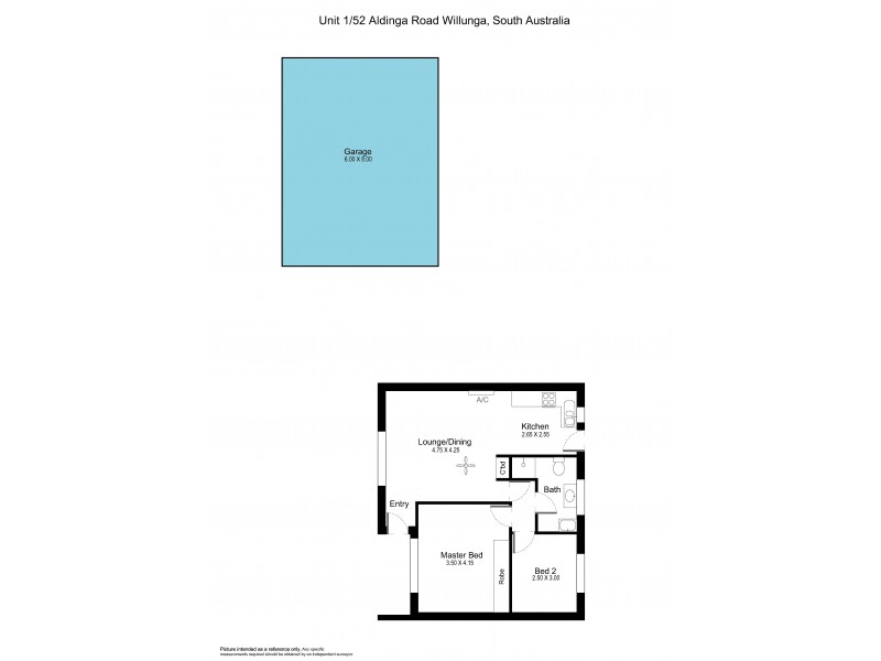 1/52 Aldinga Road, Willunga SA 5172 Floorplan