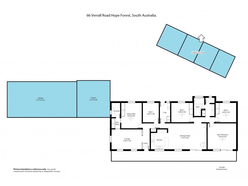 66 Verrall Road, Hope Forest SA 5172 Floorplan