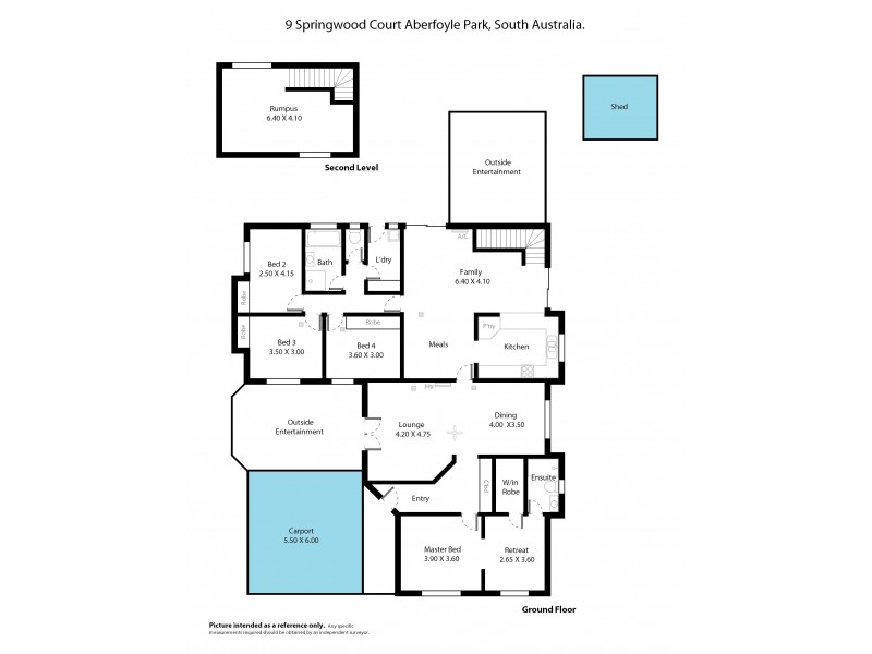 9 Springwood Court, Aberfoyle Park SA 5159 Floorplan
