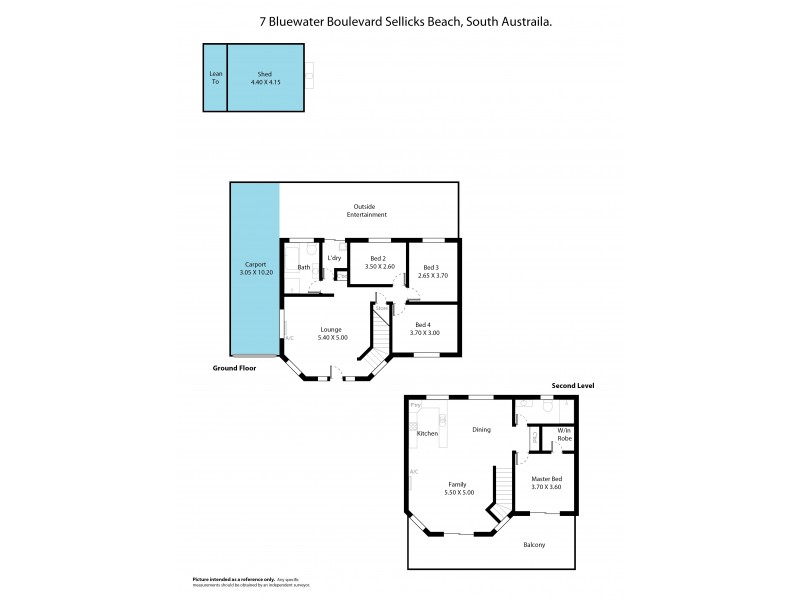 7 Bluewater Boulevard, Sellicks Beach SA 5174 Floorplan