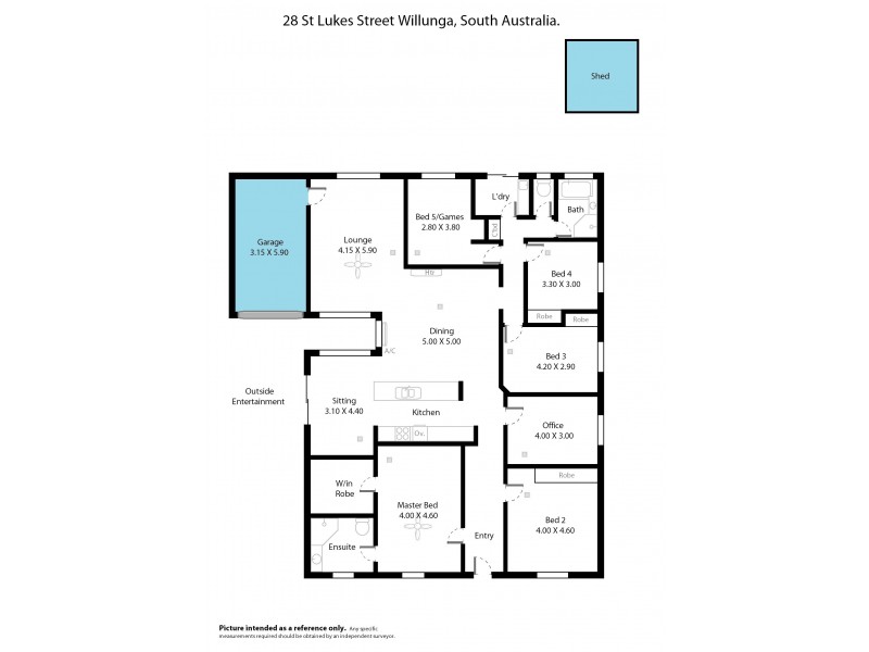 28 St Lukes Street, Willunga SA 5172 Floorplan