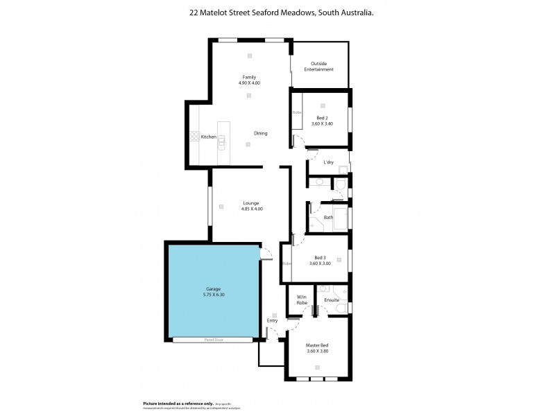 22 Matelot Street, Seaford Meadows SA 5169 Floorplan