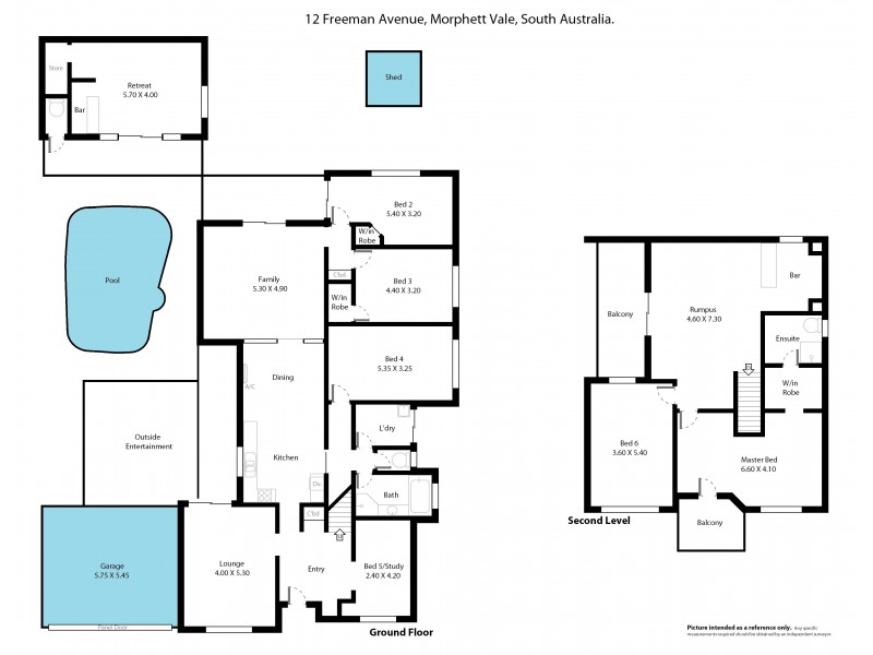 12 Freeman Avenue, Morphett Vale SA 5162 Floorplan
