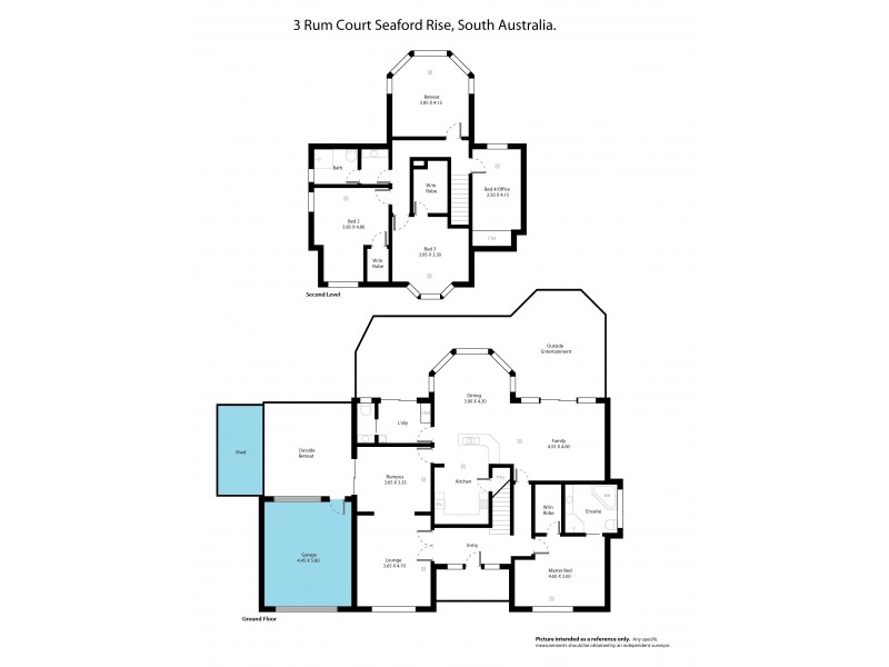 3 Rum Court, Seaford Rise SA 5169 Floorplan