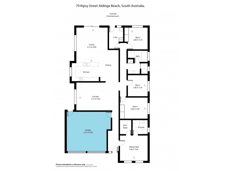 79 Kipsy Street, Aldinga Beach SA 5173 Floorplan