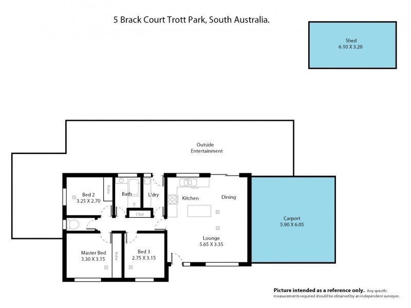 5 Brack Court, Trott Park SA 5158 Floorplan