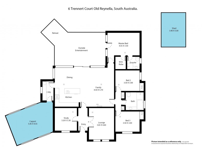 6 Trennert Court, Old Reynella SA 5161 Floorplan