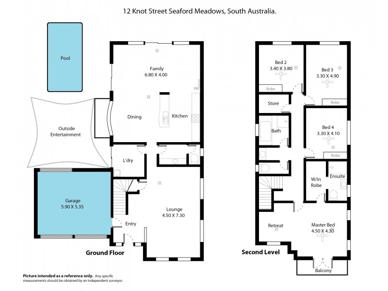 12 Knot Court, Seaford Meadows SA 5169 Floorplan