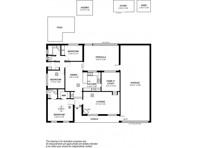 2 Drummond Avenue, Reynella East SA 5161 Floorplan