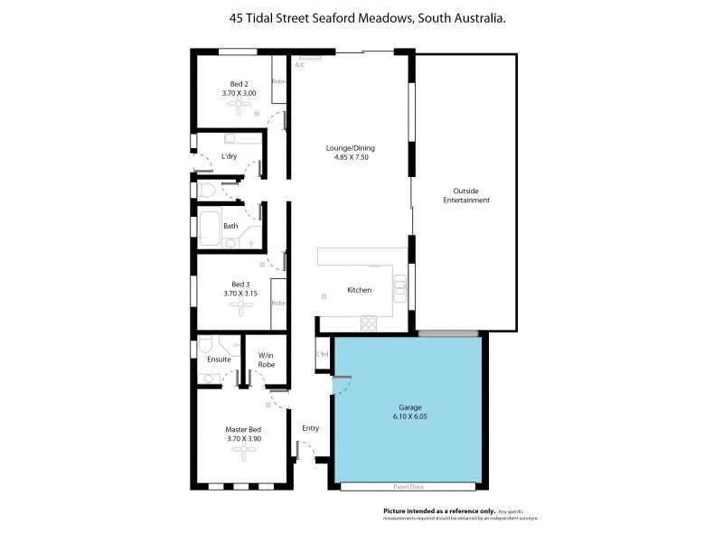 45 Tidal Street, Seaford Meadows SA 5169 Floorplan