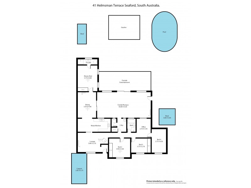 41 Helmsman Terrace, Seaford SA 5169 Floorplan